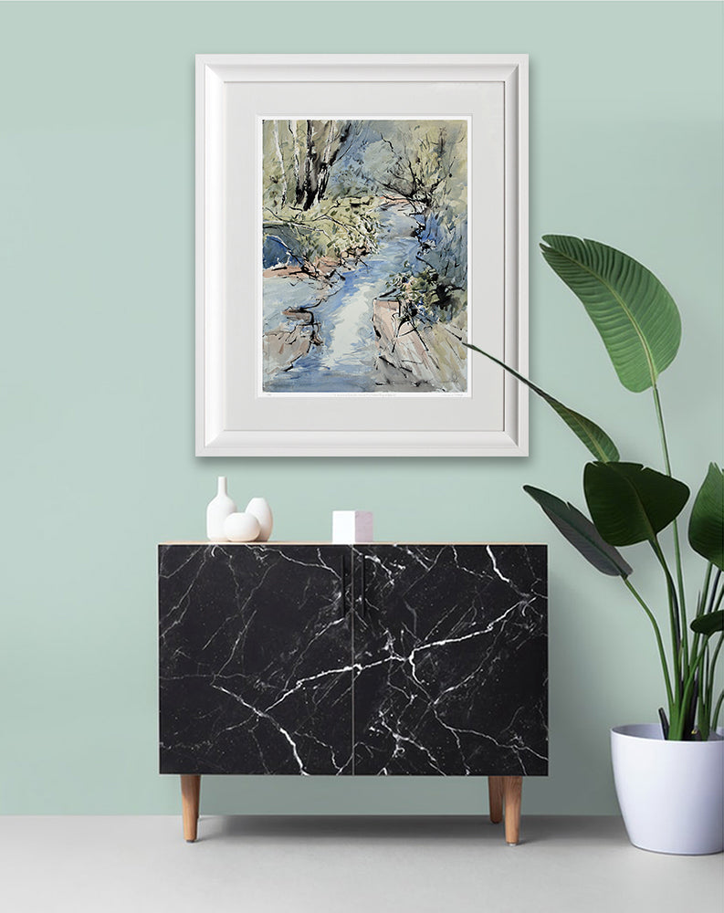 Print - I Know A Bank Where The Wild Thyme Grows