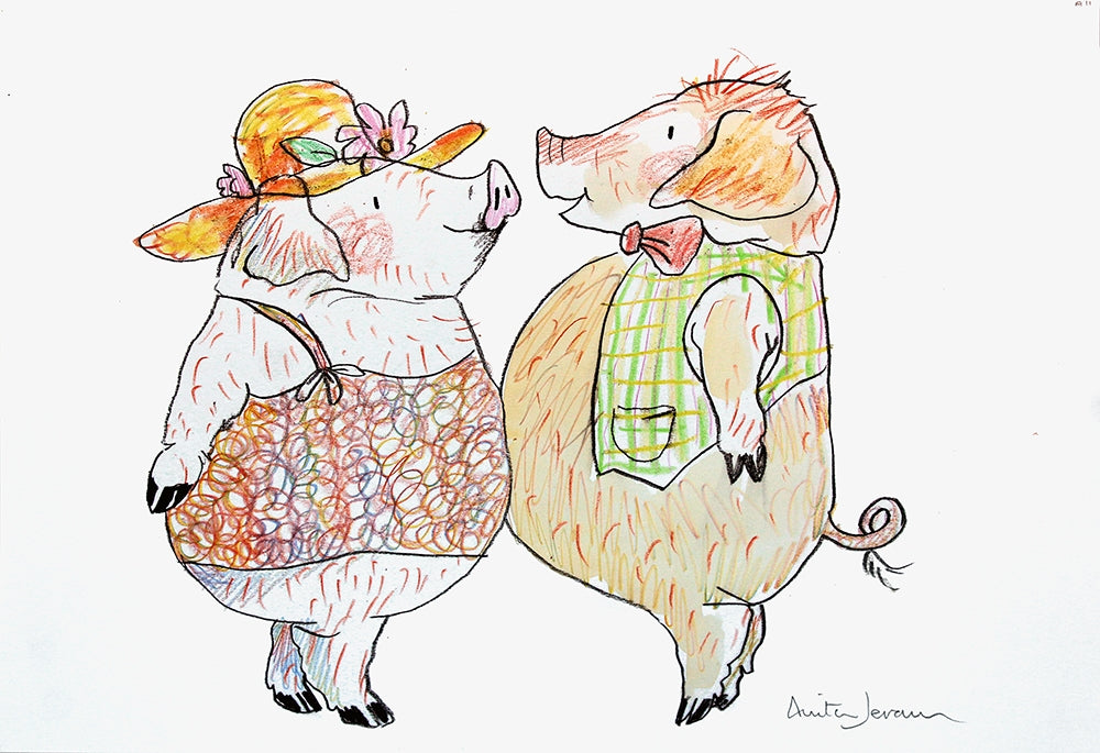 Original - I Like Your Style Unframed