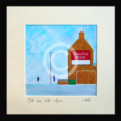 Print - I'll Be Ok Mum Two-15 x 15 Black Frame