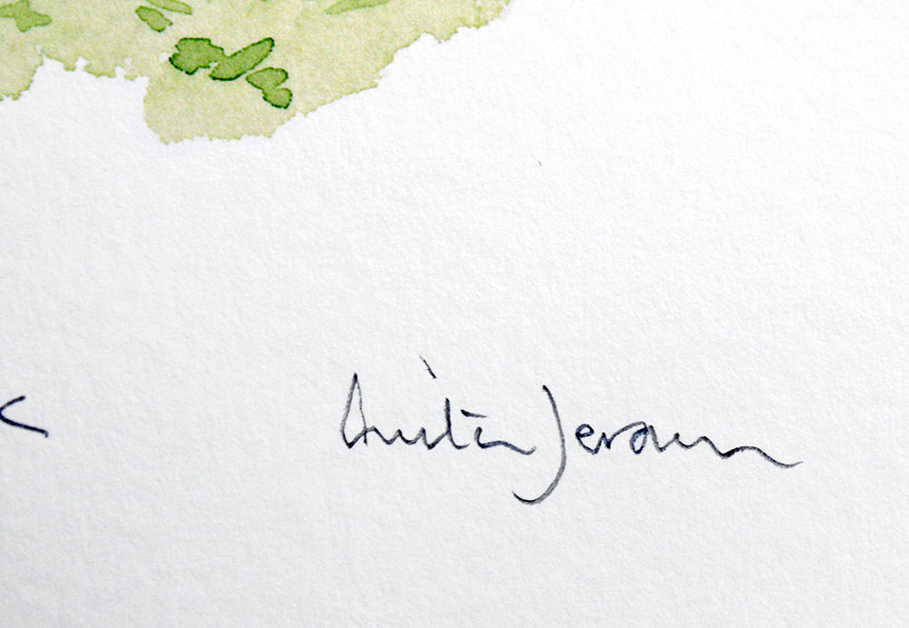 Signed Print - I Love You Right Up To The Moon AND BACK No:1