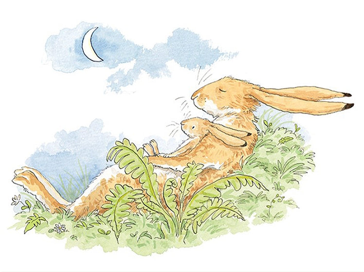 Signed Print - I Love You Right Up To The Moon AND BACK No:2