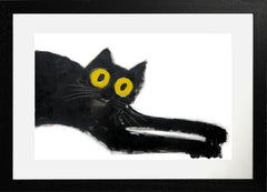 Stop It Herbie Landscape Black Frame