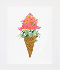 Ice Cream Cone Unframed