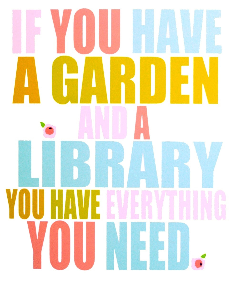 If You Have a Garden In Pink