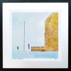 I'll Be OK Mum Framed 40 x 40