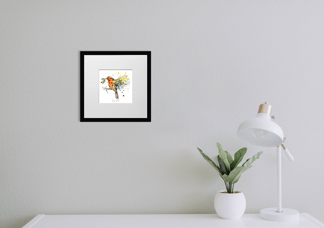 Print Open Edition Floral - I'm Home