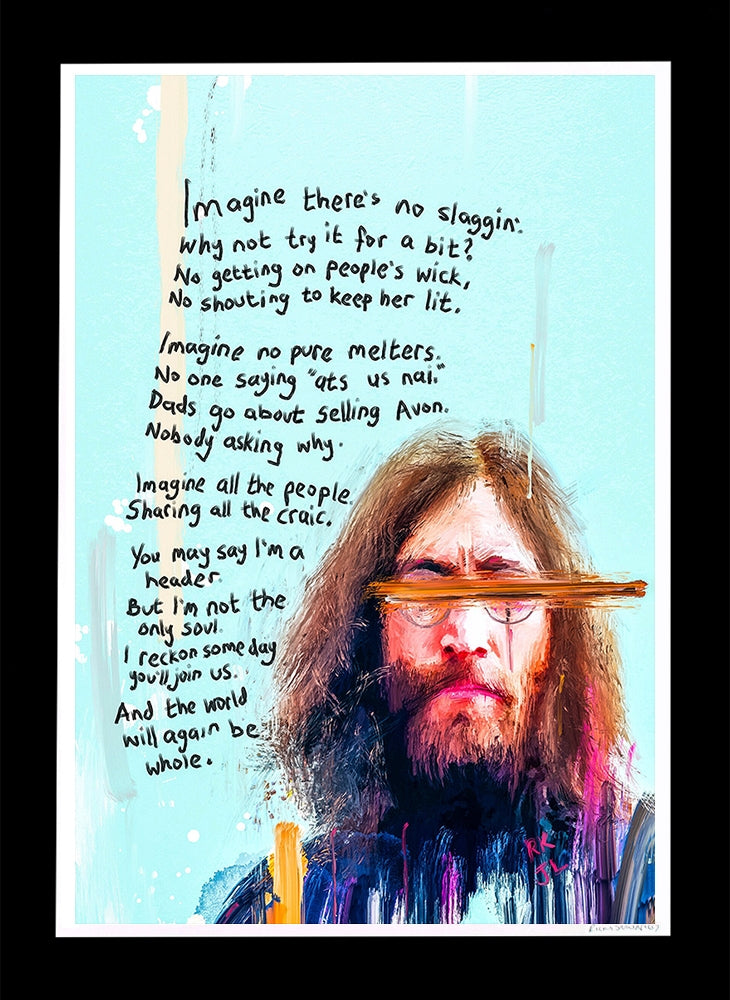 Imagination - Flat Black Frame