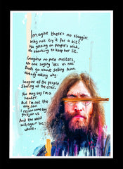 Imagination - Flat Black Frame