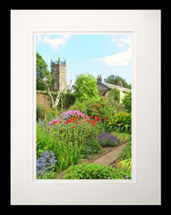 Co Down - In The Walled Garden Rowallane Flat Black Frame