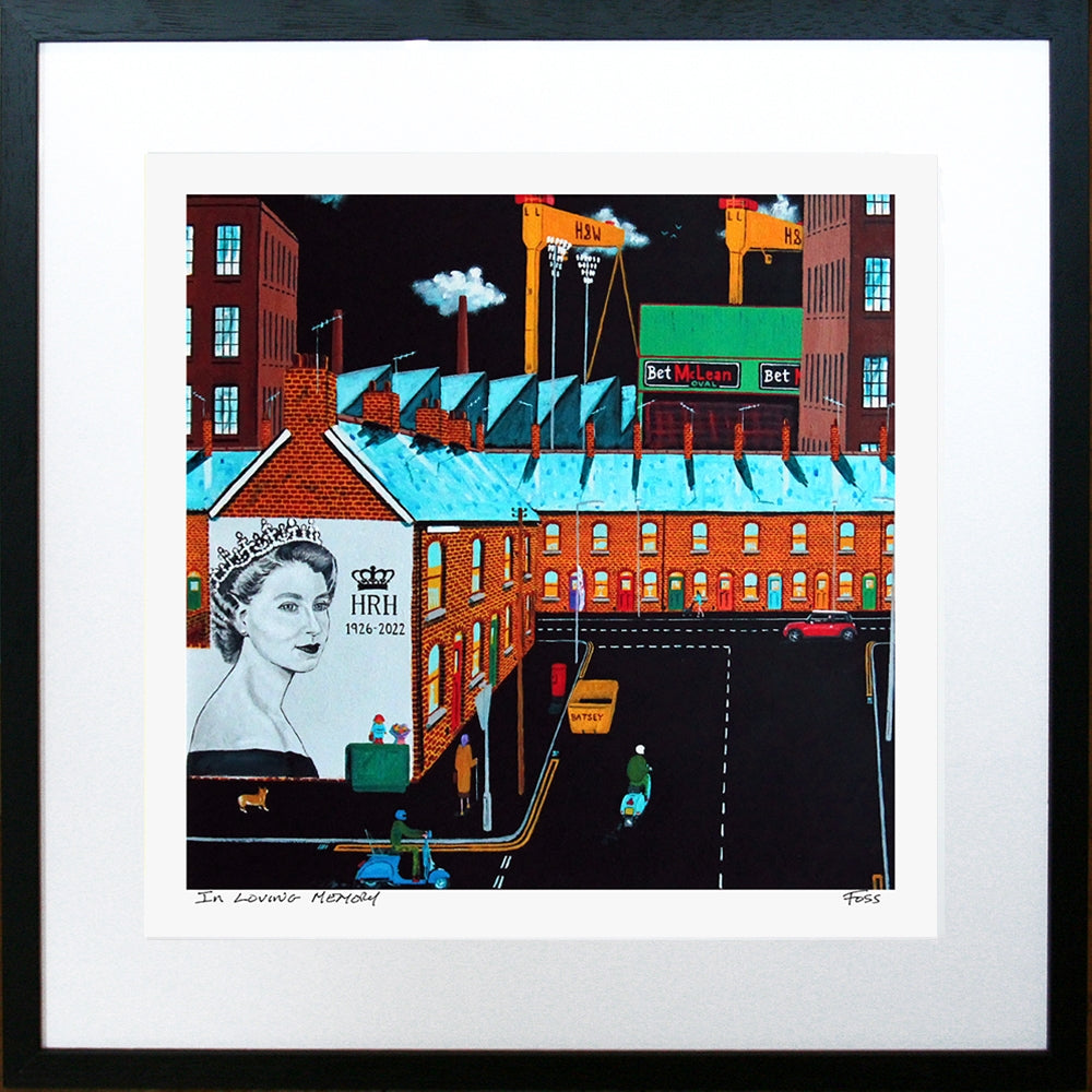 Print - In Loving Memory -40 x 40- Framed