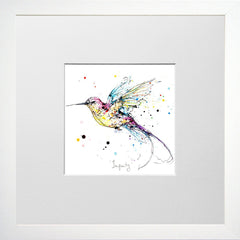 Print Open Edition Animals - Infinity-12 x 12-Small Flat Black Frame