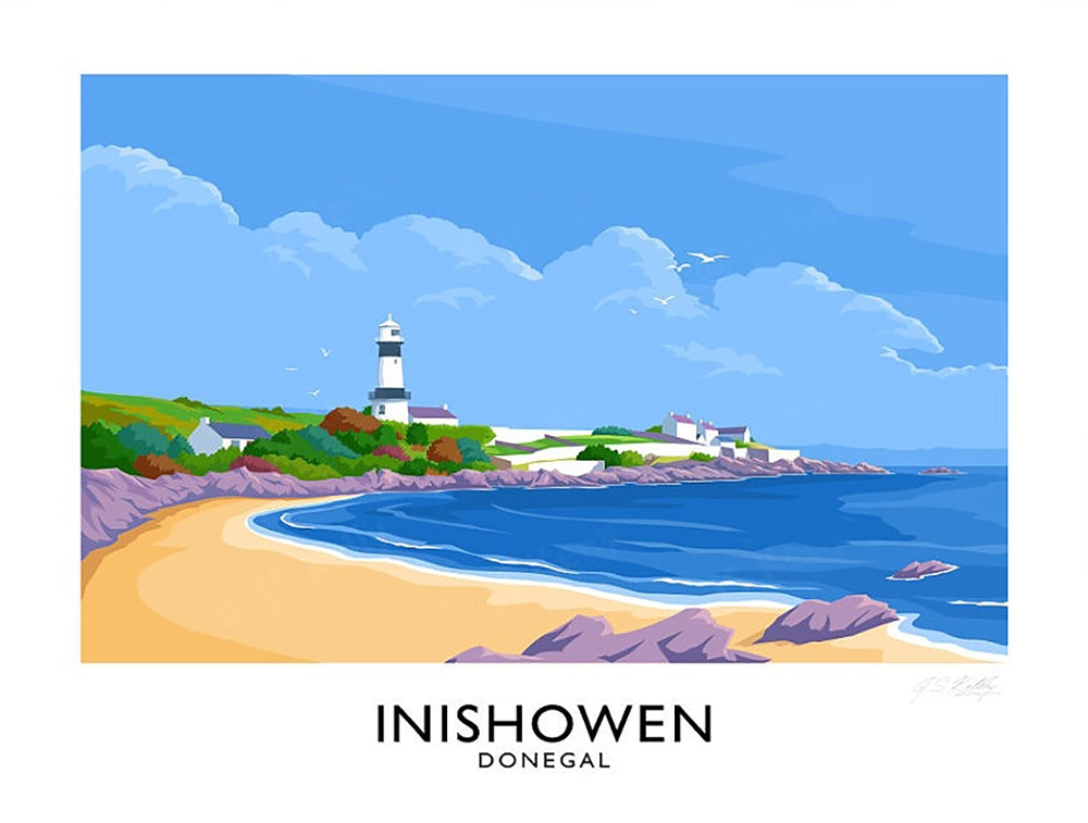 Co Donegal - Inishowen-40 x 30-Unframed