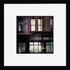 Belfast - Irish News Black Frame (No Mount)