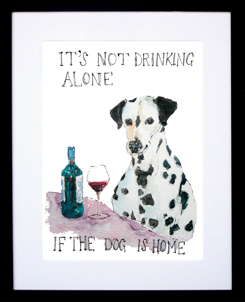 Drinks - It's Not Drinking Alone Frame Black