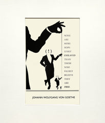 Postcard - Johann Wolfgang Von Goethe - Unframed