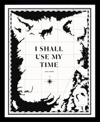 Jack London - Time-28 x 35.5-Black Box Frame