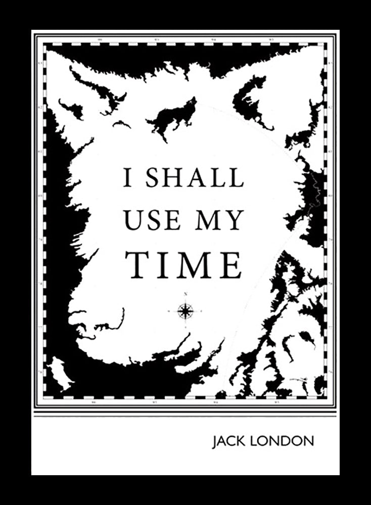 Jack London - Time-38 x 53.5-Flat Black Frame