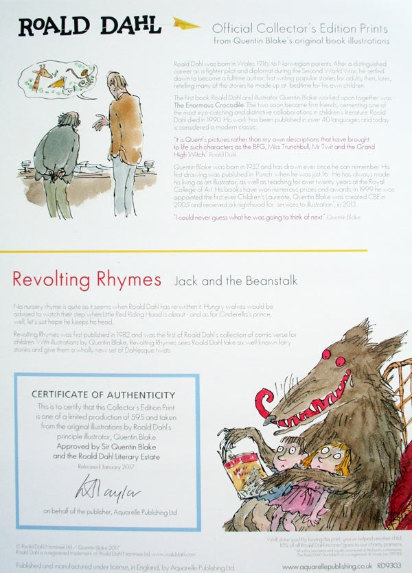 Roald Dahl's Revolting Rhymes - Jack and the Beanstalk