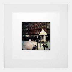 Belfast - Jaffe Fountain White Frame (With Mount)