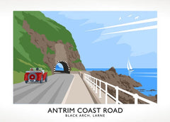 Co Antrim - Coast Road Black Arch Unframed 70x50