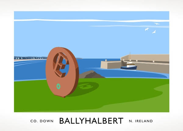Co Down - Ballyhalbert Unframed 70x50