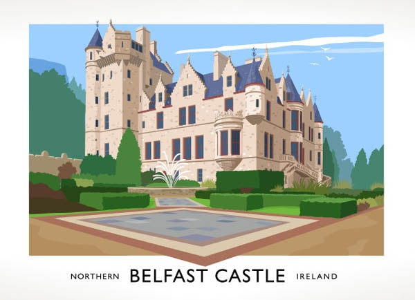 Belfast - Castle Unframed 70x50