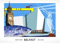 Belfast - Belfast Unframed 40x30