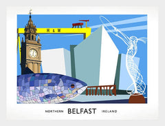 Belfast - Belfast Frame White 40x30 No Mount