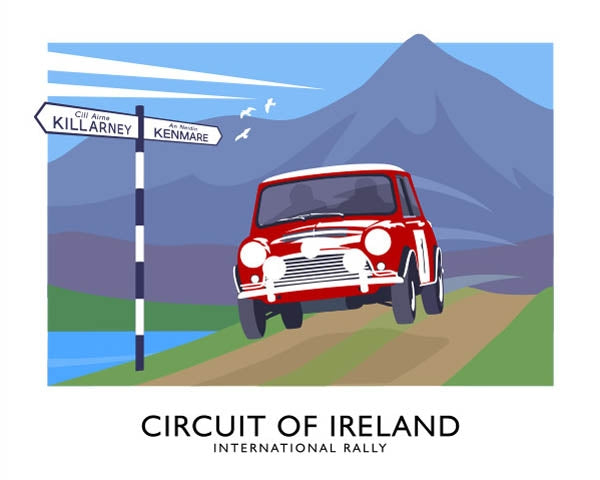 Sport - Circuit of Ireland Rally Unframed 70x50