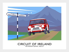 Sport - Circuit of Ireland Rally Frame White 70x50