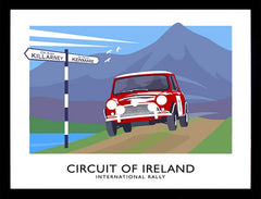 Sport - Circuit of Ireland Rally Frame Black 70x50