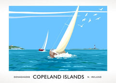 Co Down - Copeland Islands Unframed 70x50
