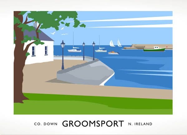 Co Down - Groomsport Unframed 70x50