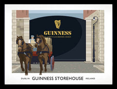 Dublin - Guinness Storehouse Frame Black 70x50