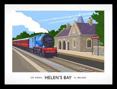 Co Down - Helen's Bay Frame Black 70x50