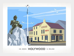 Co Down - Holywood Frame White 70x50