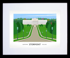 Belfast - Stormont Frame Black 40x30 withmount