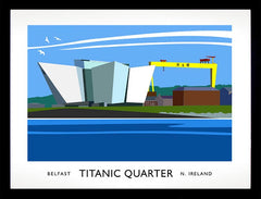 Belfast - Titanic Quarter Frame Black 40x30 nomount