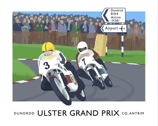 Sport - Ulster Grand Prix Dundrod Unframed 70x50