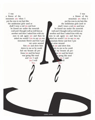 James Joyce - Yes-28 x 35.5-Unframed