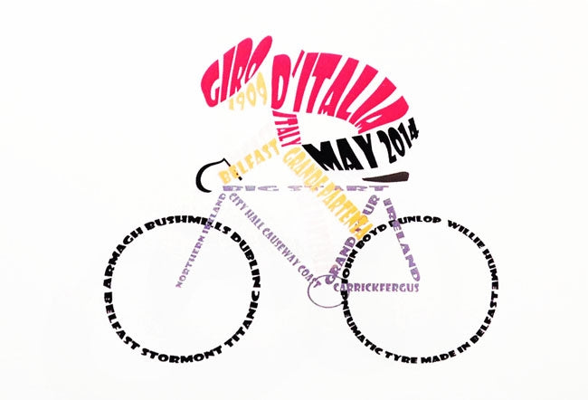 Giro d'Italia Unframed