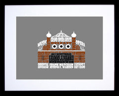 Grand Opera House Frame Black