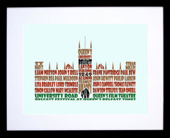 Queens Alumni Frame Black