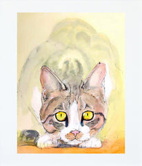 Cat Unframed