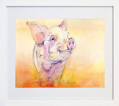 Pig White Box Frame