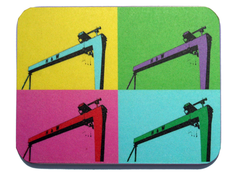 Coaster - Pop Art Cranes