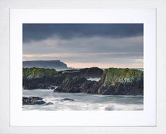 Co Antrim - Ballintoy to Giant's Causeway Frame White