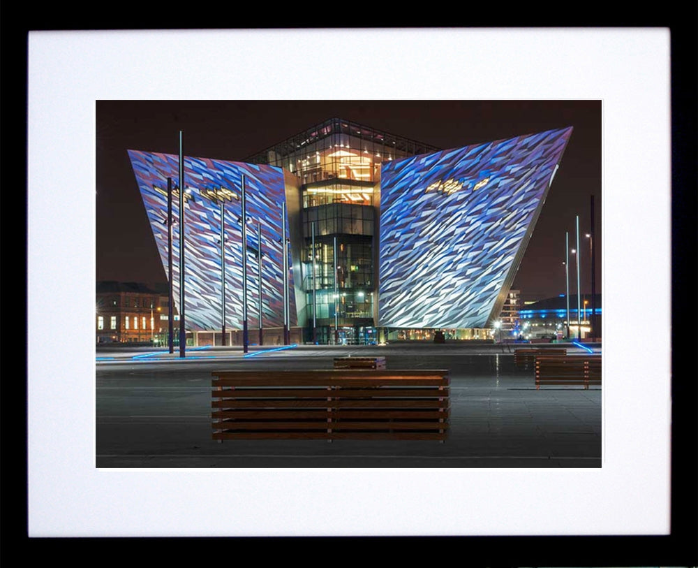 Titanic Building, Belfast Black Frame