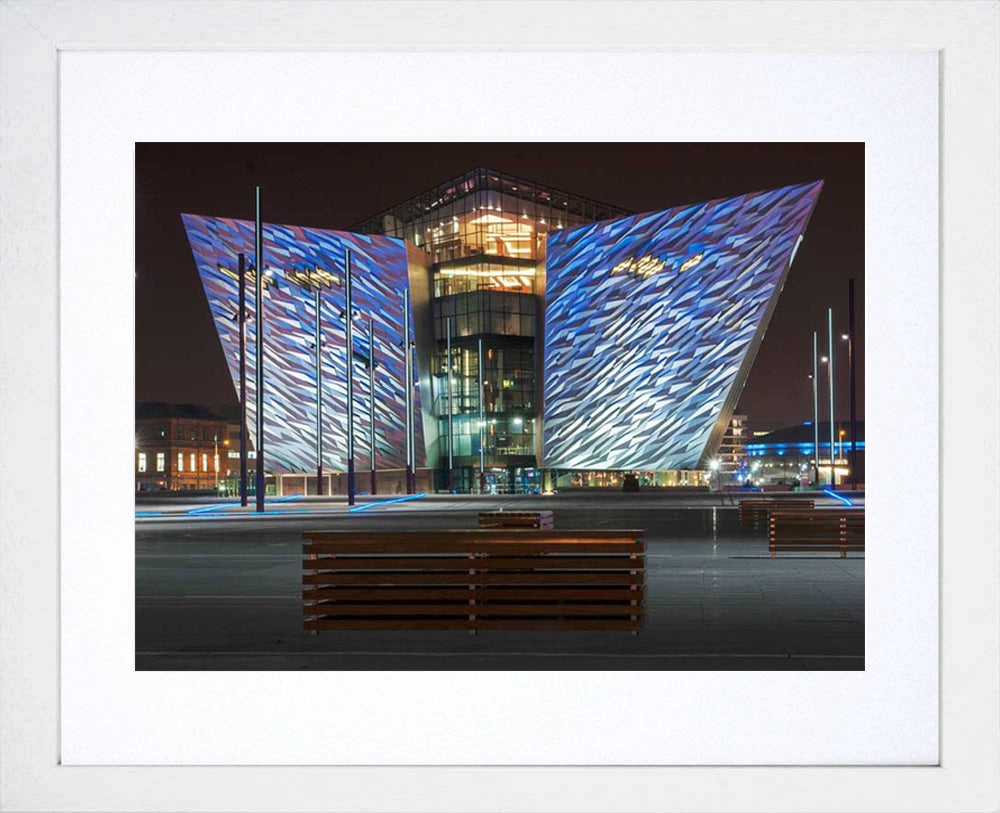 Belfast - Titanic Building Frame White