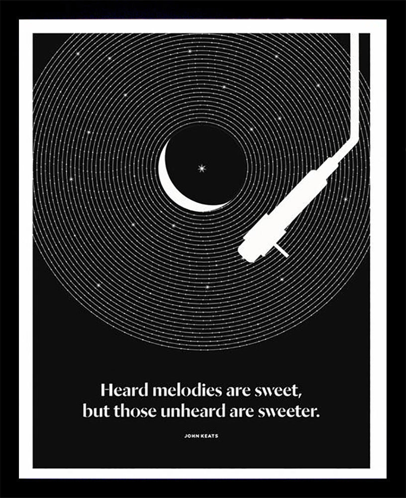 John Keats - Melodies Black Box Frame